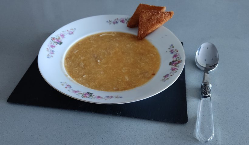 sopa ajo castellano