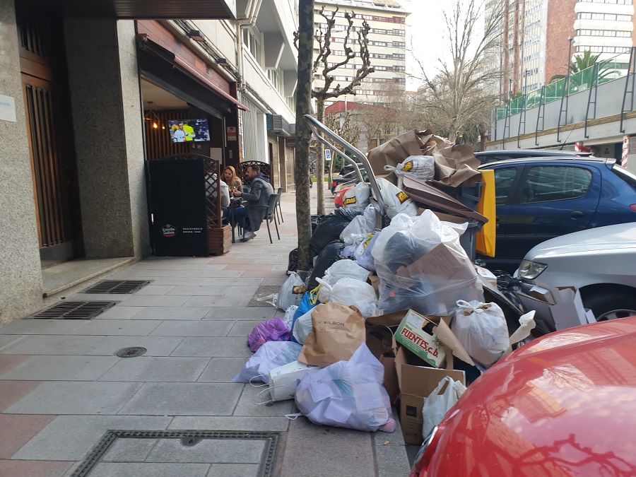 A Coruña basura