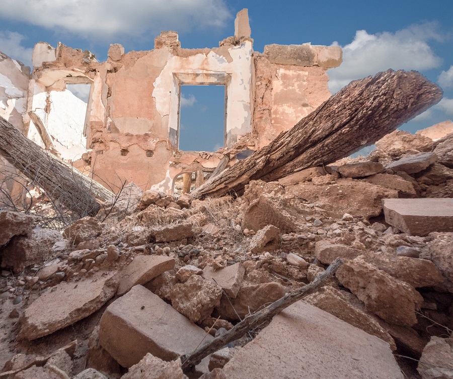 Belchite escombros