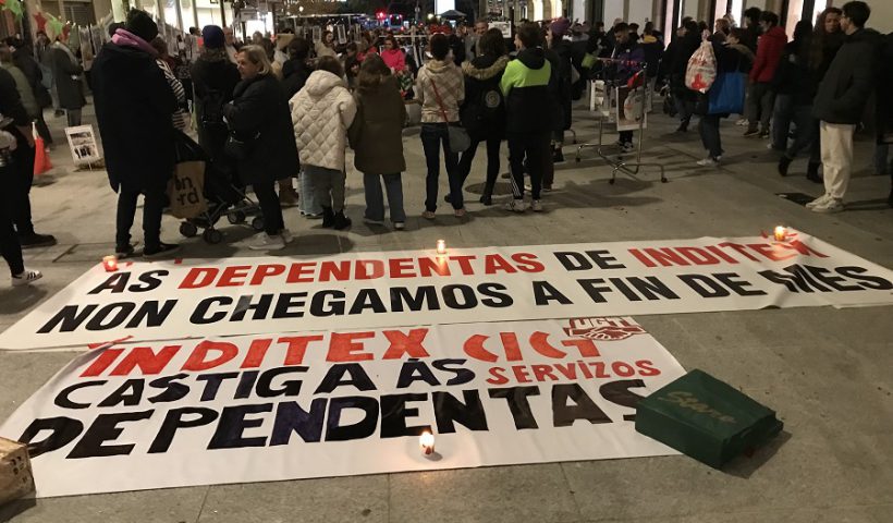 manifestaciones dependientas Inditex