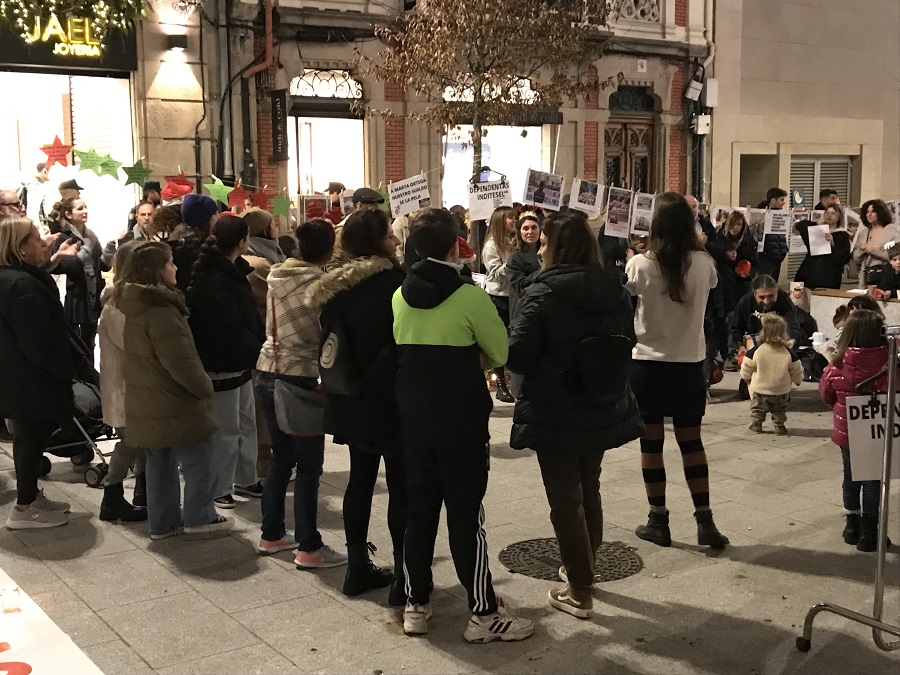 manifestación Inditex