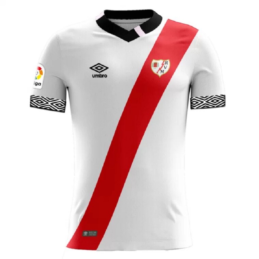 La historia de las camisetas de fútbol: Rayo Vallecano