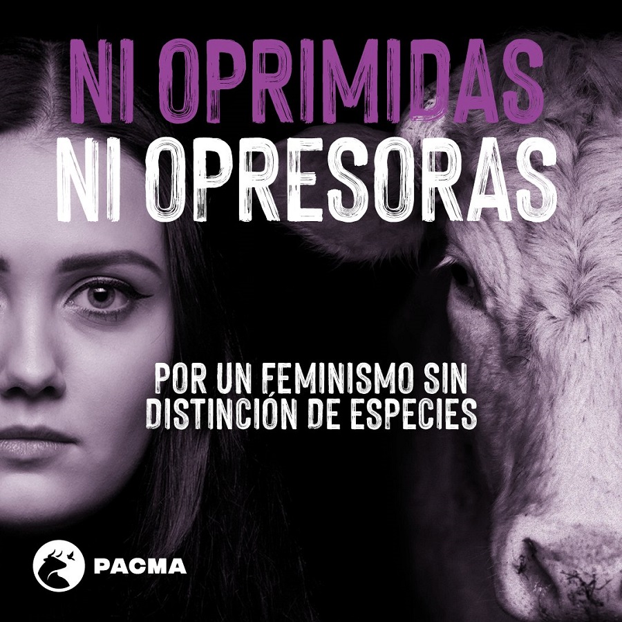 campaña PACMA mujer vaca