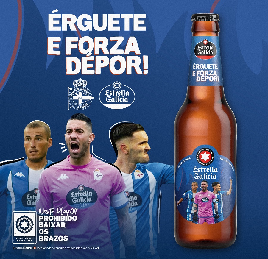 botella Estrella Galicia