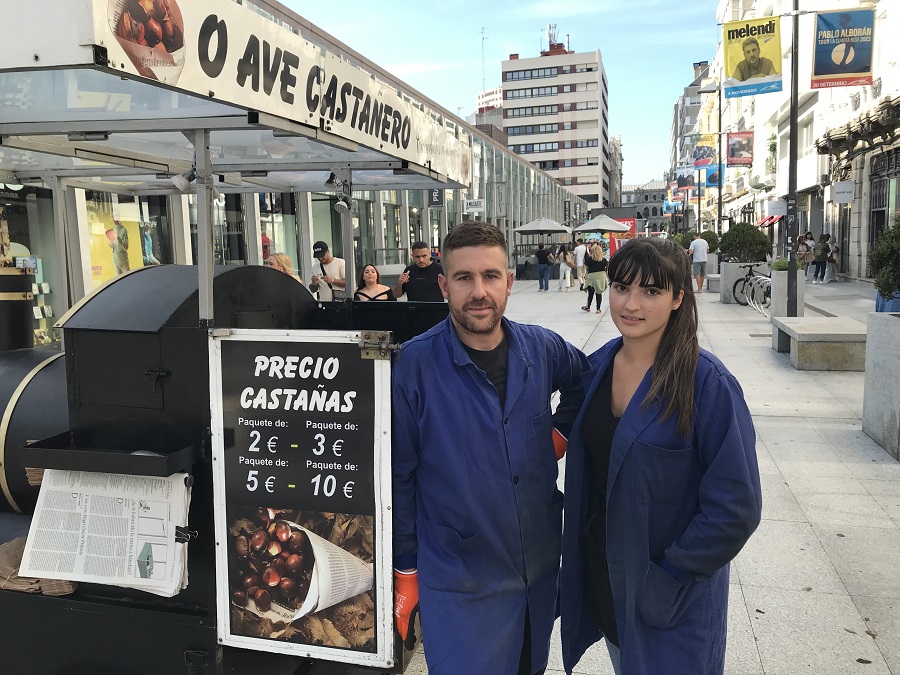 castañas otoño