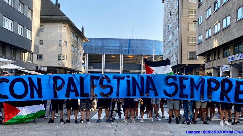 Riazor Blues Palestina