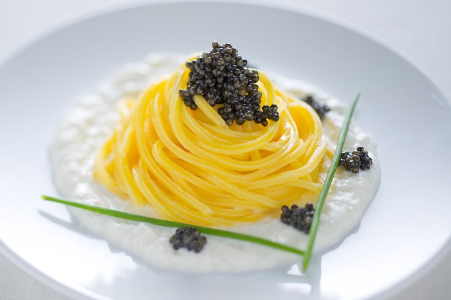 gastronomía caviar