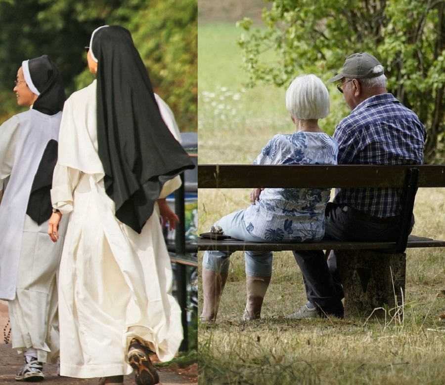 monjas y viejos