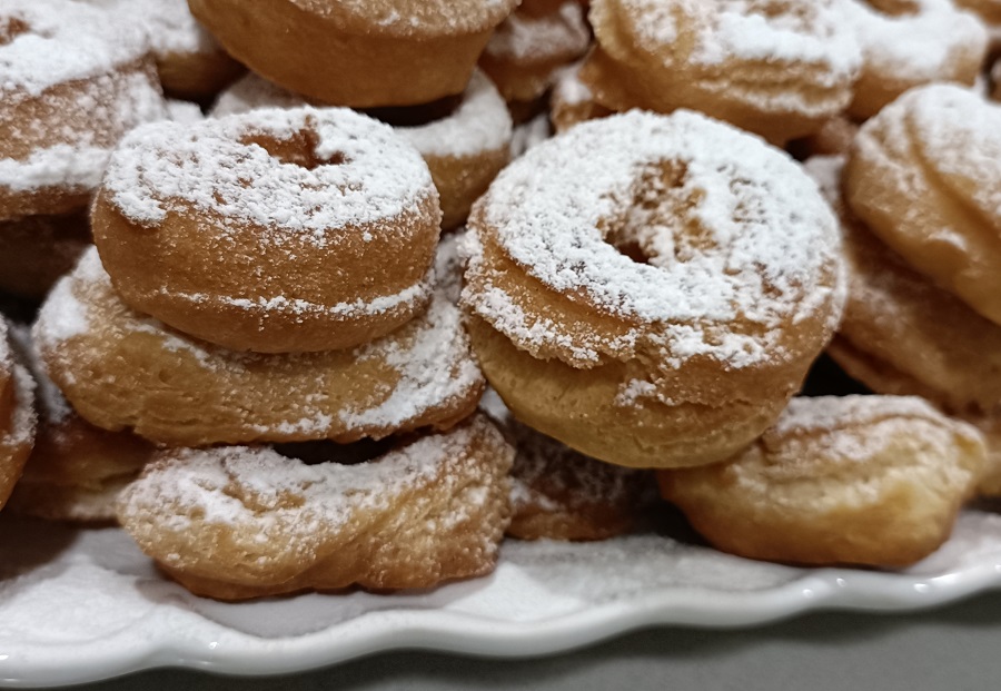 rosquillas de nata