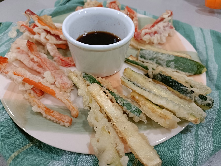 tempura de verduras