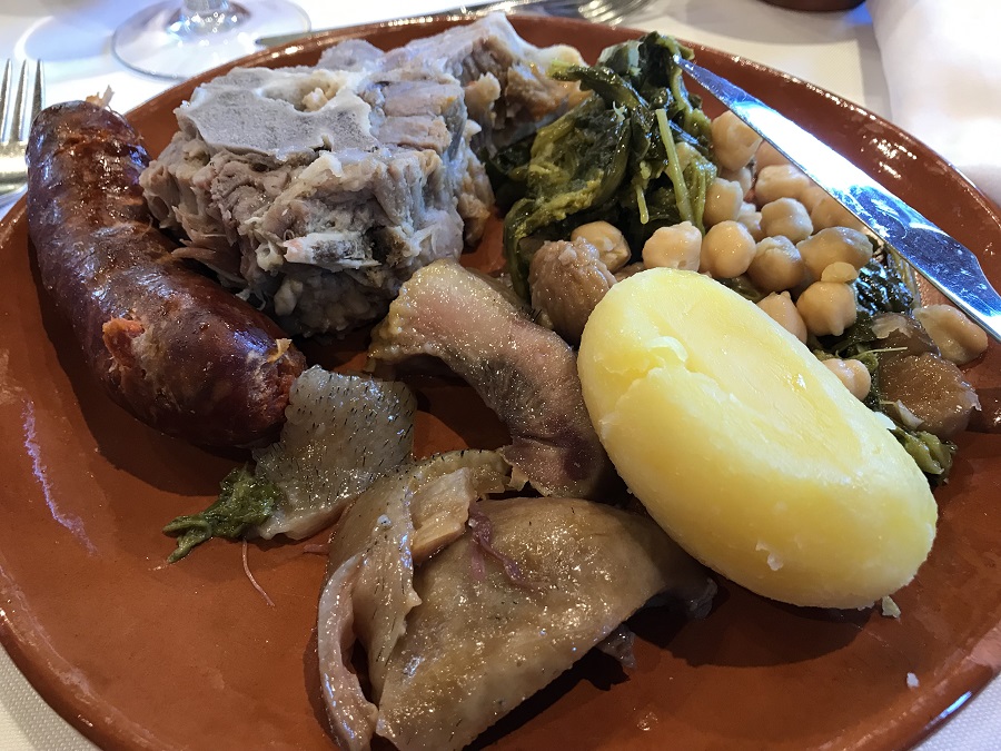 cocido de porco celta