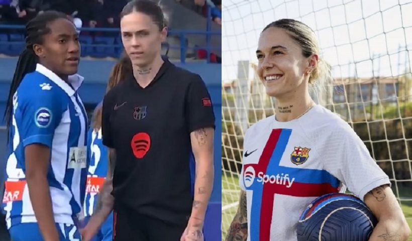Mapi León tocamiento