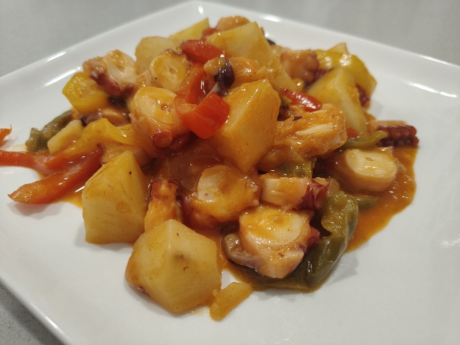 pulpo a la mugardesa