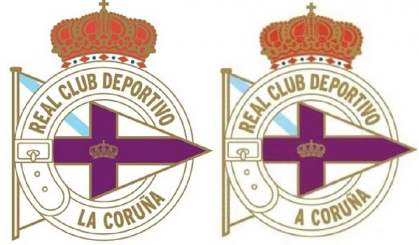 Deportivo topónimo escudo