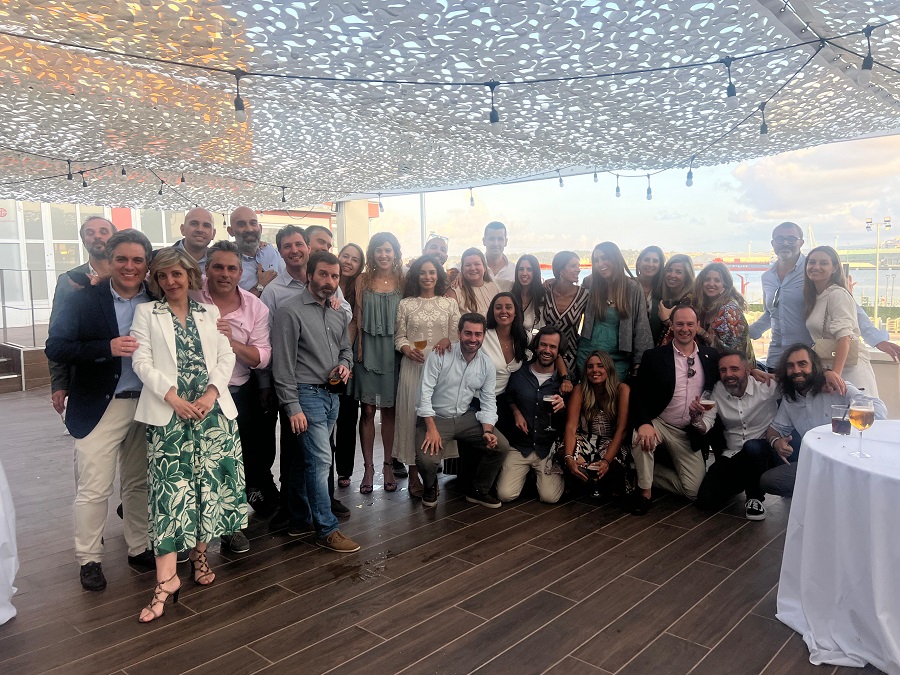 alumnos Santa María del Mar hotel Finisterre