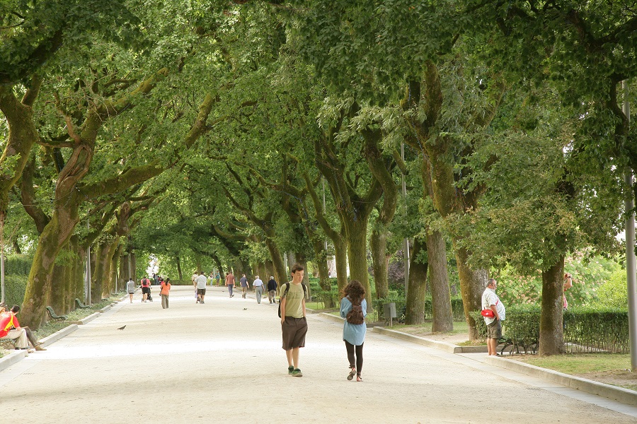 parque de la Alameda de Santiago
