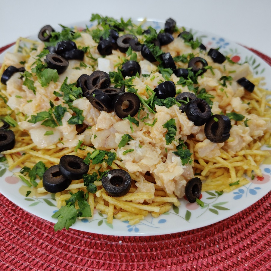 bacalao a bras receta