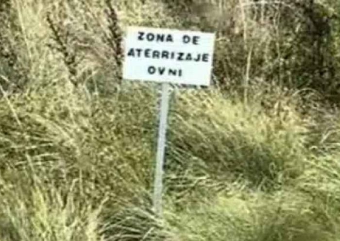 zona de aterrizaje OVNI