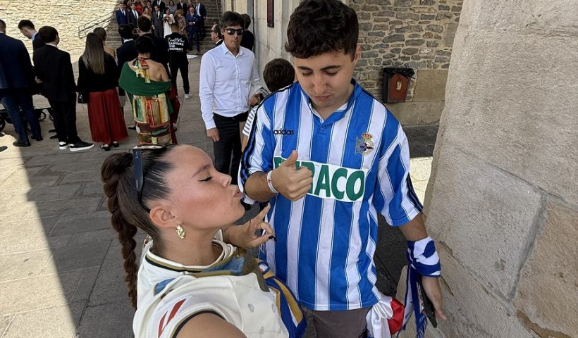 boda camiseta Deportivo