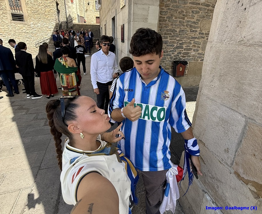 boda camiseta Deportivo