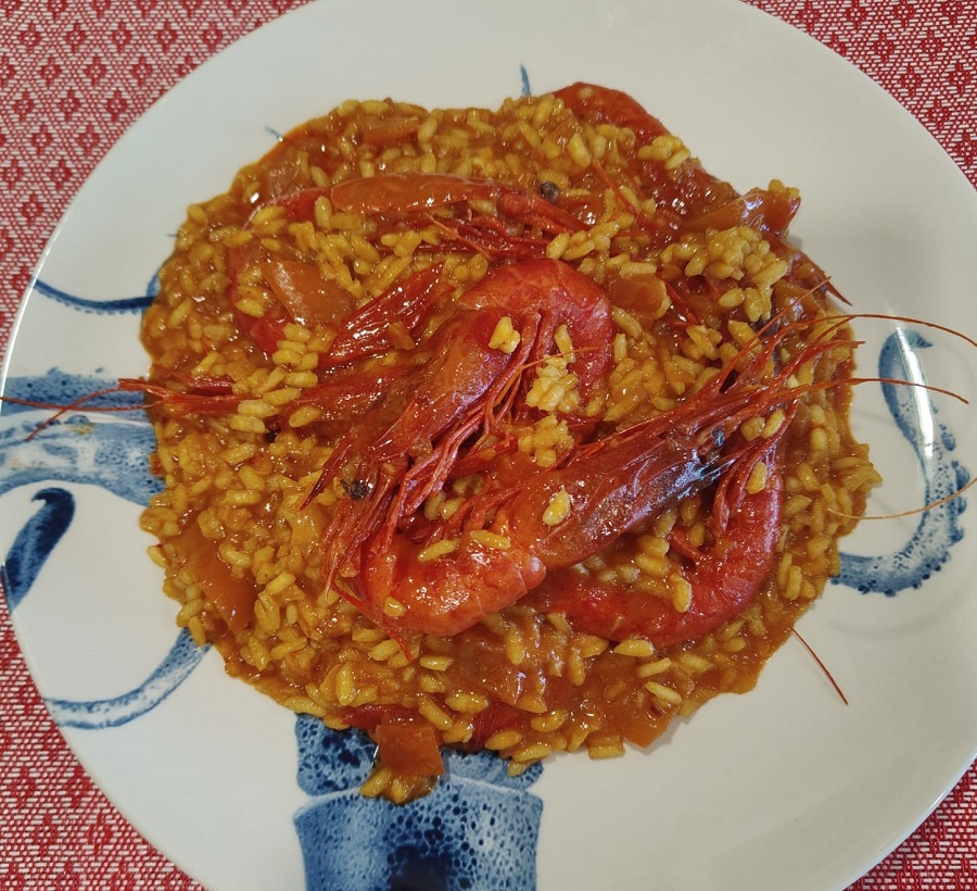 receta arroz con carabineros