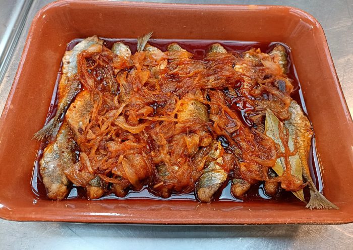 Jureles en escabeche