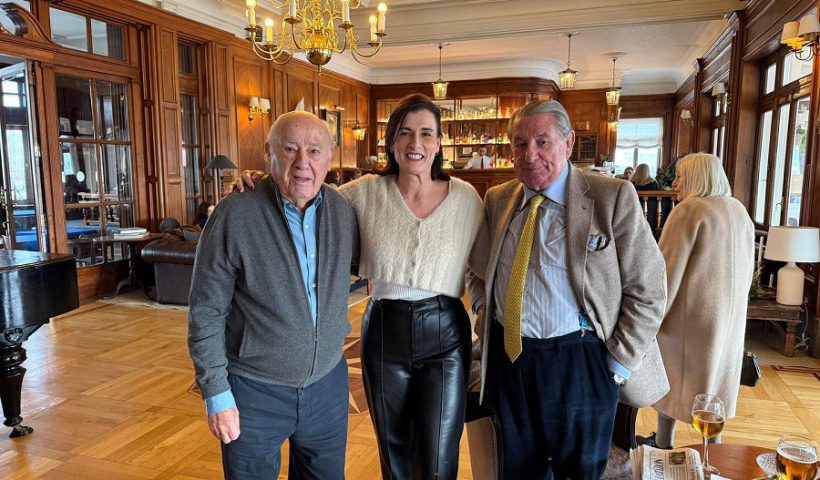 Paco Vázquez y Amancio Ortega