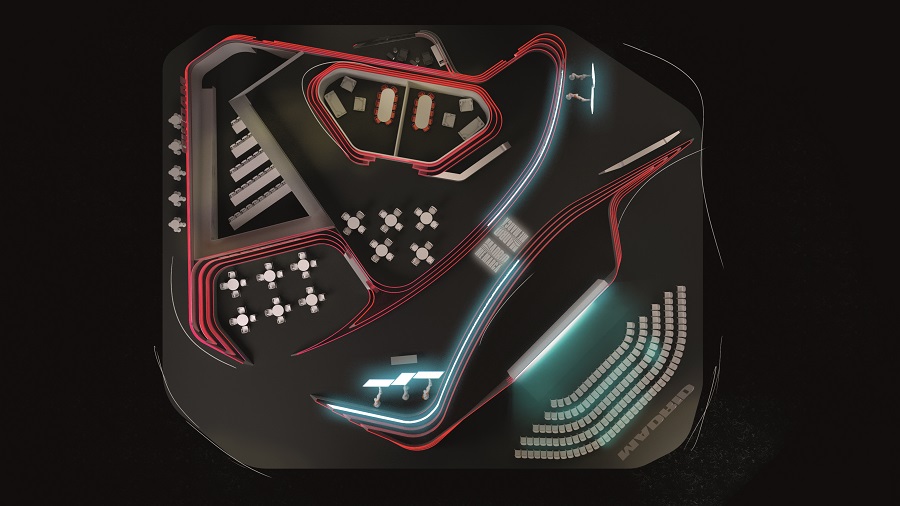 Madrid stand Formula 1