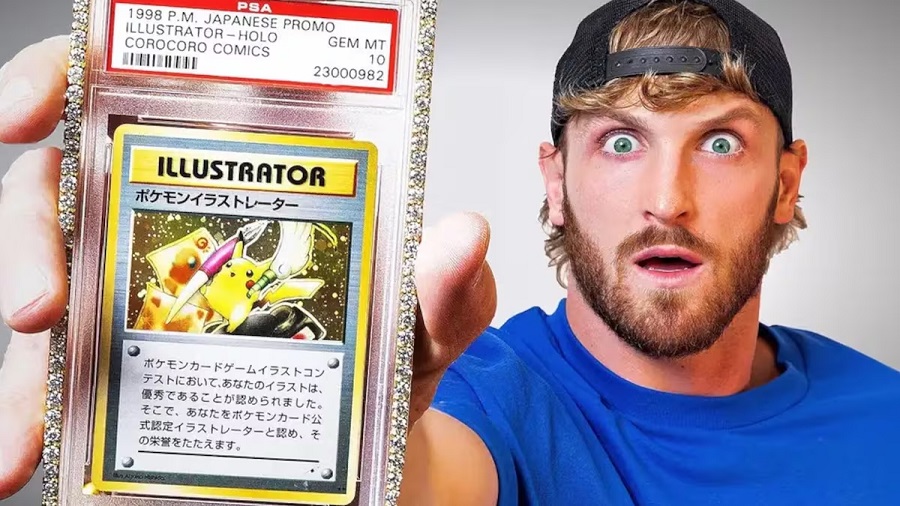 carta Pokémon Logan Paul