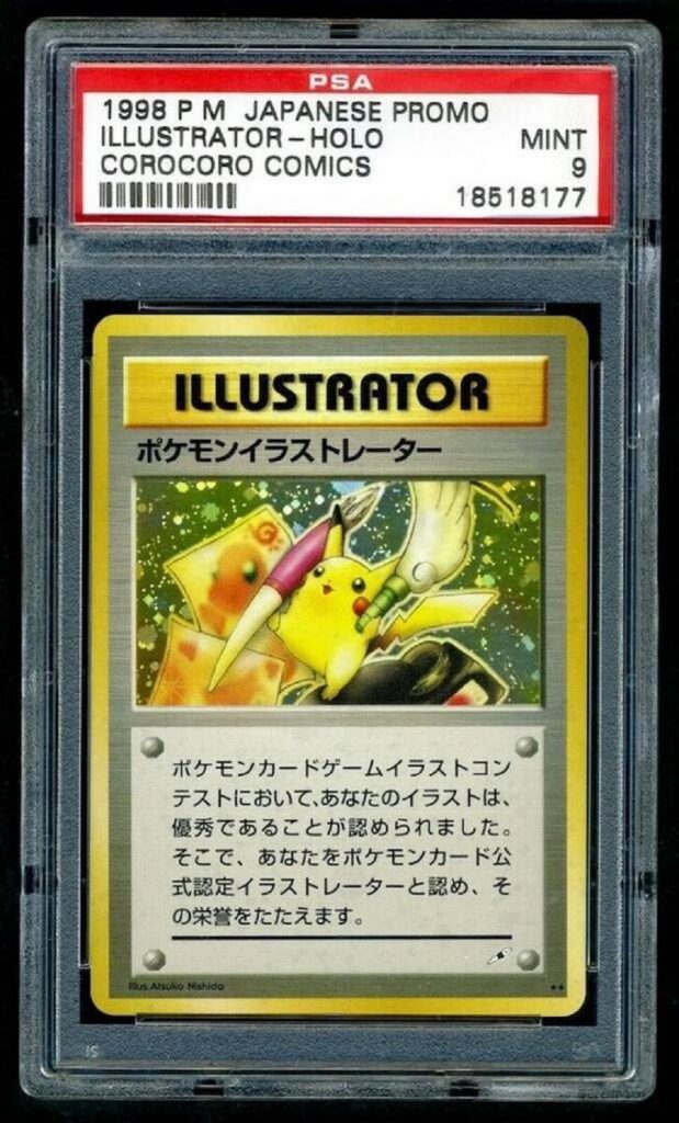 carta Pikachu Illustrator Pokémon