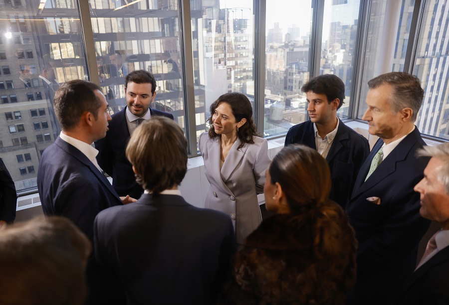 Ayuso Nueva York empresarios