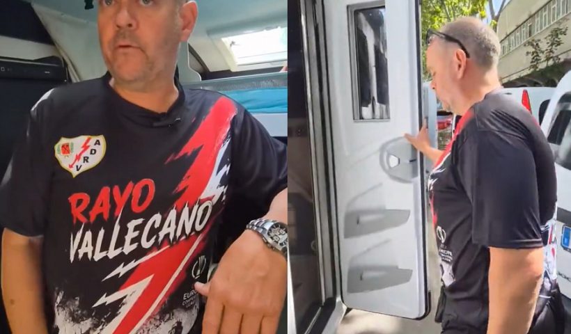 Rayo Vallecano autocaravana