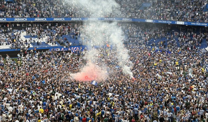 invasión Riazor