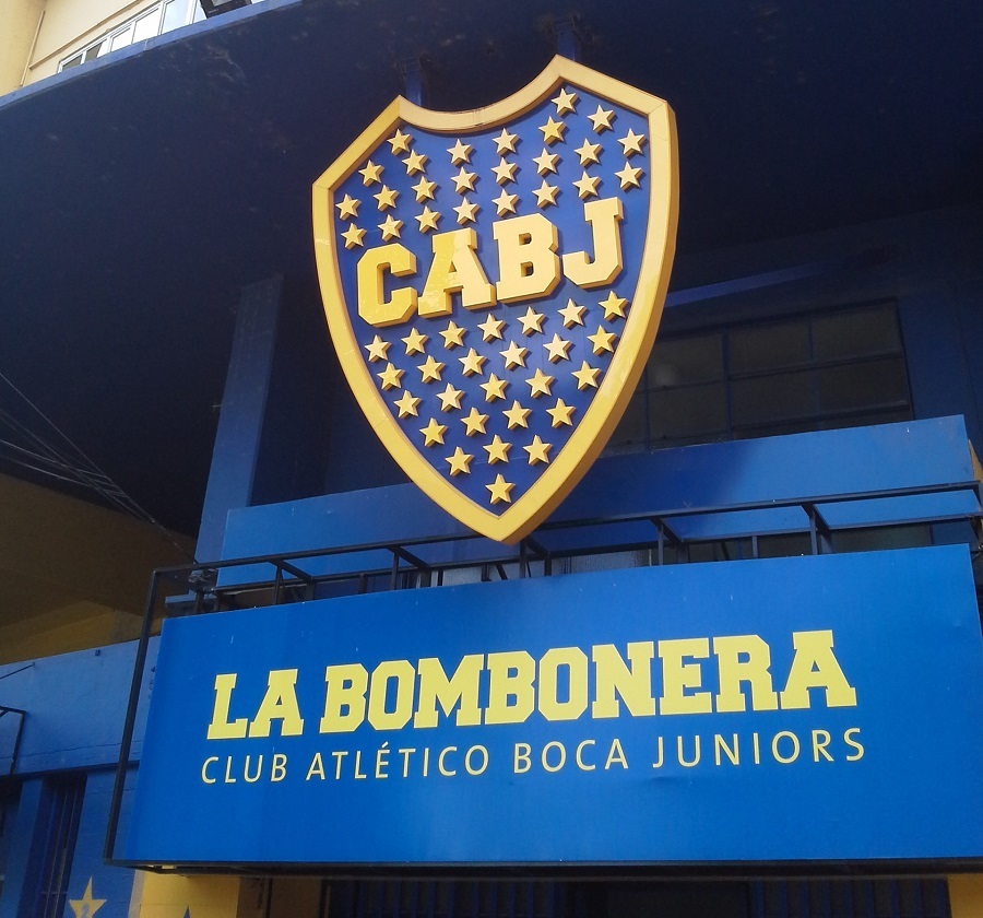 escudo Boca Juniors La Bombonera