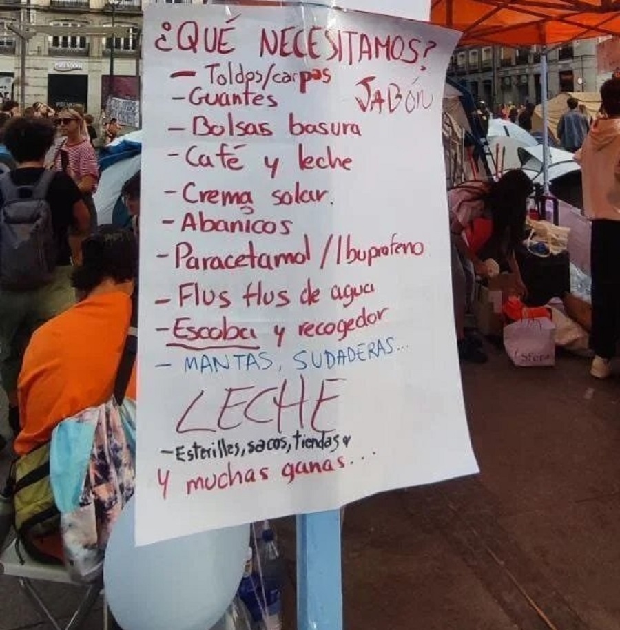 acampada vivienda