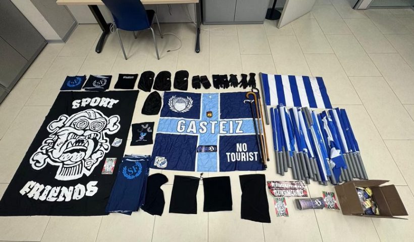 policía ultras Santander